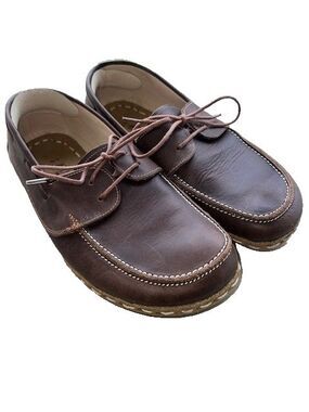 Atlantis Handmade Wm’s Coffee Brown Dock Shoes Sz 9M